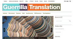 Desktop Screenshot of guerrillatranslation.org